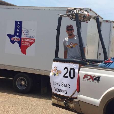 josh lone star vending balloon